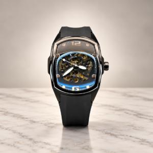 Corum Luxury Black Skeleton Dial